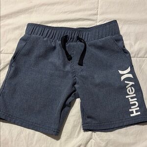 Hurley Blue Shorts with Logo